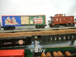 Mon 1er Lionel Train Set De Santa! Complete, Transformer, Track Et Prêt À L'emploi