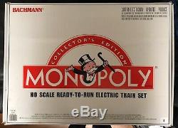 Monopoly Edition Collector Bachmann Ho Prêt-à-run Électrique Train