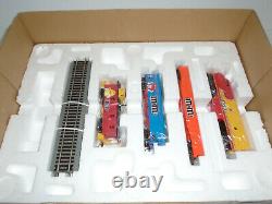 Mth Ho Scale M&m's Ready To Run F3 Freight Set 81-4004-1 Rare Set