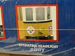 Mth NFL Football New York Jets Trolley Ready To Run Train Set Factory Scellé