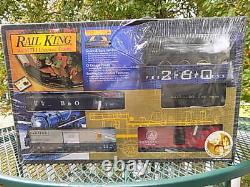 Mth Rail King Set De Train Prêt À Rouler 2-6-0 Hi-ball B&o