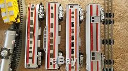 Mth Rail King Trains Électriquesgrand Prêt À Rouler Setsanta Fe16 & 17 Engine O