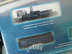 N Scale Royal Blue Old Time Complete Ready To Run Set Bachmann Nouveau Dans La Boîte 24018