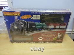 New York Central Fast Freight Set Rail King Prêt À Courir Le Train Brand New Sealed
