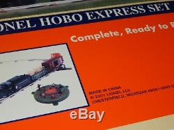 Nib Lionel 31908 Hobo Express Set O-27 Gauge Train Ensemble Complet Prêt À L'emploi