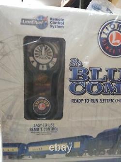 Nib Lionel The Blue Comet Train Set Ready To Run O Gauge Rail Road Nouveau Bluetooth