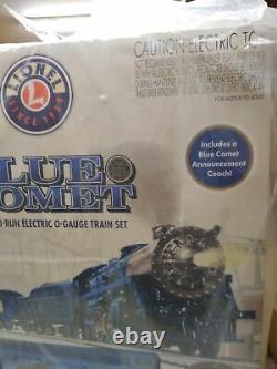 Nib Lionel The Blue Comet Train Set Ready To Run O Gauge Rail Road Nouveau Bluetooth