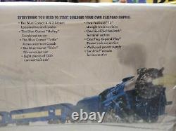 Nib Lionel The Blue Comet Train Set Ready To Run O Gauge Rail Road Nouveau Bluetooth