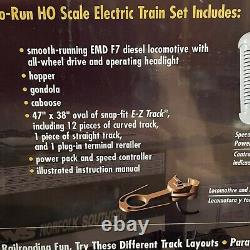 Norfolk Southern Ho Scale Electric Train Set Thoroughbred Bachmann Prêt À Courir