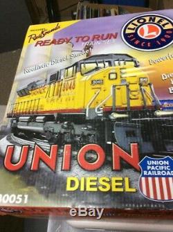 Nouveau Prêt À Fonctionner Lionel 6-30051 Union Ensemble Pacifique Train De Marchandises Diesel