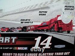 Nouveau dans sa boîte scellée 2012 Lionel T1428 Tony Stewart Nascar Rtr Train Set O Gauge