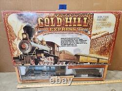 Nouveau rare ensemble de train Bachmann Big Hauler Gold Hill Express de collection à l'échelle G, ensemble 2