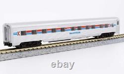 Nouvel ensemble de 8 voitures Kato Rainbow-Era RTR Amtrak en diverses livrées à l'échelle N - LIVRAISON GRATUITE AUX ÉTATS-UNIS