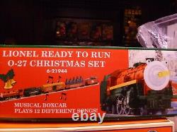 O Scale- Lionel- Prêt À L'emploi De Noël Set Nouveau Dans La Boîte (l9)