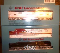 P2k Proto 2000 Ho 23542 Emd E6 Ab Set Atsf Santa Fe Voyageur Warbonnet 15 Neuf