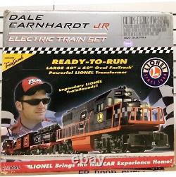 RARE! Ensemble de train Lionel/Dale Earnhardt JR. NASCAR prêt à rouler 7-11005 MIB, NEUF