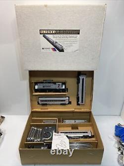RARE Lionel O Gauge NJ Transit NW2 Prêt à l'exécution Jeu de passagers 6-11828 New Jersey
