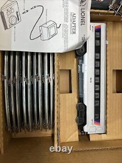 RARE Lionel O Gauge NJ Transit NW2 Prêt à l'exécution Jeu de passagers 6-11828 New Jersey