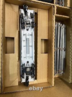 RARE Lionel O Gauge NJ Transit NW2 Prêt à l'exécution Jeu de passagers 6-11828 New Jersey