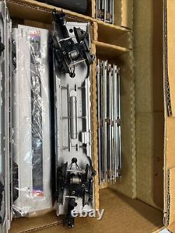 RARE Lionel O Gauge NJ Transit NW2 Prêt à l'exécution Jeu de passagers 6-11828 New Jersey