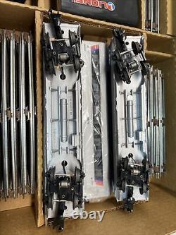 RARE Lionel O Gauge NJ Transit NW2 Prêt à l'exécution Jeu de passagers 6-11828 New Jersey