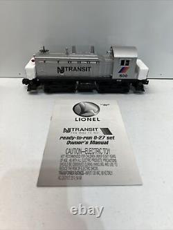 RARE Lionel O Gauge NJ Transit NW2 Prêt à l'exécution Jeu de passagers 6-11828 New Jersey
