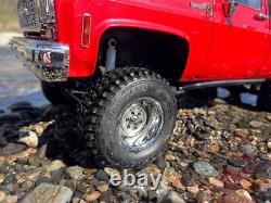 RC4WD Trail Finder 2 LWB RTR avec ensemble de carrosserie dure Chevrolet K10 Scottsdale Rouge