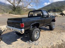 RC4WD Trail Finder 2 LWB RTR avec ensemble de carrosserie rigide Chevrolet K10 Scottsdale noir