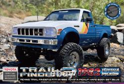 RC4WD Z-RTR0069 Blue Trail Finder 2 RTR avec ensemble de carrosserie rigide Toyota Pickup 1982