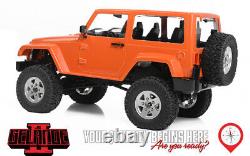 Rc4wd 1/18 Gelande II Camion Rtr Avec Black Rock Body Set Orange Z-rtr0048