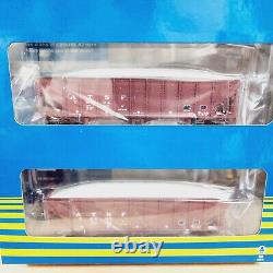 Santa Fe RR 40' OB 4 Bay Ballast Hopper MOW 4 CAR SET Athearn 7634 HO 	 <br/>

  
<br/> 	  Santa Fe RR 40' OB 4 Bay Ballast Hopper MOW 4 CAR SET Athearn 7634 HO