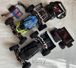Set de 2 voitures RC buggy haute vitesse 75 km/h télécommandées pour course en extérieur tout-terrain