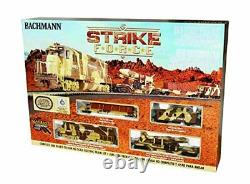 Strike Force Ready To Run Electric Train Set Ho Scale Great Collector Item