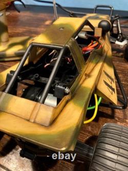 Tamiya Grasshopper voiture RC camouflage peinte électrique personnalisée prête à rouler set