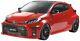 Tamoya 1/10 Xb No. 225 Toyota Gr Yaris (m-05 Chassis) Red Rc Drive Set Rtr 57925