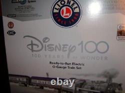 Train Lionel 2323040 Disney 100 ans de merveille Ensemble de train O 027 LC MIB Neuf 2023 Scellé