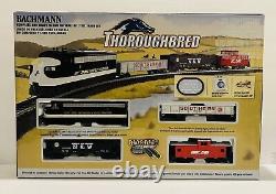 Train électrique Bachmann Thoroughbred Starter HO à l'échelle complète et prêt à rouler