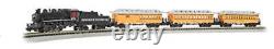 Trains Durango & Silverton Prêt à courir Ensemble de train électrique à l'échelle N 0.5 Li