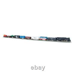 Trains Empire Builder Prêt à Rouler Ensemble de Train Électrique de 68 Pièces Échelle N