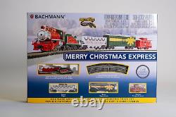 Trains Joyeux Noël Express Ensemble de train électrique prêt à fonctionner à l'échelle N, Mult