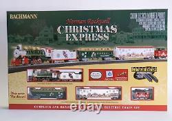 Trains Norman Rockwell Christmas Express Ensemble de Train Électrique Prêt à Rouler