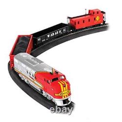 Trains Santa Fe Flyer Prêt à l'Emploi Ensemble de Train Électrique HO Échelle 19,50 x 3