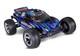 Traxxas 37354-4-blue Rustler Bl-2s Hd 1/10 Camion De Stade 2wd Rtr, Bleu