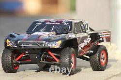 Traxxas 70054-8 Noir Slash 4x4 Mike Jenkins 1/16 RTR Ensemble Batterie + USB C Nouveau