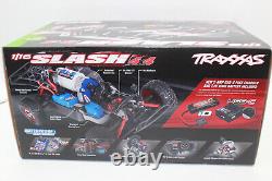 Traxxas 70054-8 Noir Slash 4x4 Mike Jenkins 1/16 RTR Ensemble Batterie + USB C Nouveau