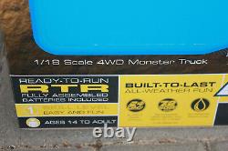 Traxxas Trx 76054-1 Black Latrax Teton 118 4wd Monstertruck Rtr Set New Boxed