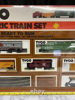 Tyco Electric Train Set Ho Scalediesel Freightready To Run #7302 New In Box