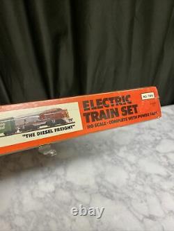 Tyco Electric Train Set Ho Scalediesel Freightready To Run #7302 New In Box