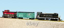 USA Trains Echelle G R72402 New York Centra S4 Ensemble De Marchandises Diesel Prêt À Run Set