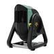 Ventilateur De Sol Rtr Hd 7,56 Po, 3 Vitesses De Ventilateur, Vert Avec Rangement Pour Cordon